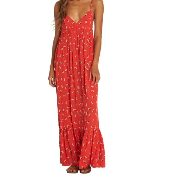 rainbow gate printed maxi dress